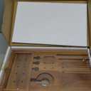 Teak Bathtub Tray | Adjustable Width Tray with Wine Holder, Tablet/Phone & Book Stand, Splash-Proof for Bath Time- Natural