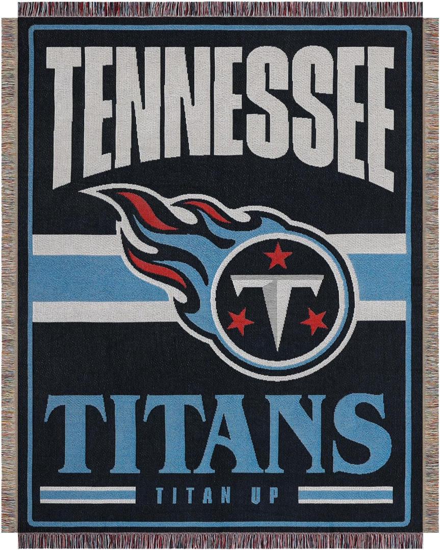 FOCO NFL Team Logo Woven Tapestry - 46" x 60"