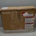 Baby Swings for Infants, Monamii Baby Swing, Bluetooth Infant Swing with Music Speaker, 5 Speeds and Remote Control, Indoor & Outdoor Use (Black)