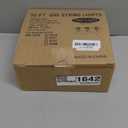 G40 Globe String lights, Frosted Multicolor LED Christmas Lights with 27 Shatterproof LED Bulbs, Hanging Christmas Tree Lights for Indoor Outdoor Holiday Party Backyard Christmas Decoration, Green Wire