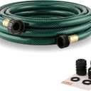 Garden Hose No Leaking for Watering: No Kink and Lightweight - 1/2" Water Hoses 20 FT with Fittings for Outdoor and Yard (Green)