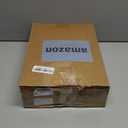 Poen 4 Sets Christmas Gingerbread House Craft Kit Bulk, Christmas DIY Crafts Include Wooden Gingerbread House, Paint, Paintbrush, Stickers, Clay for Xmas Party Craft Supplies