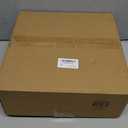 2 in 1, Glass Microwave Splatter Cover for Food & Microwave Place Mat, Plate Splatter Guard Lid with Easy Grip Silicone Handle Knob, Borosilicate Glass with Vent Hole, Food Grade, No Plastic, 10in