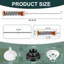 【2026 Upgraded】W11130359 MVWB765FW3 MVWB765FW1 WTW7500GC2 Washer Suspension Rod Kit for Whirl-pool, May-tag, Ken-more Washer- Replaces W10785954 W10821704 7MWTW7000EW0 7MWTW7300EW0 by Cenipar