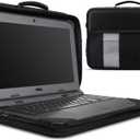 iBenzer Stay in 2.0 13 Inch Shockproof Protective Always On Laptop Sleeve Case for 13.3 MacBook, Chromebook, Surface, Ultrabook, Black LS-BPS-0113BK