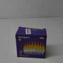 Hompavo Christmas Decorations, LED Flame Light Bulbs E26 Base, Upgraded 3 Modes Flickering Candle Bulbs for Christmas Halloween Party Porch Indoor & Outdoor Decor - 8 Pack