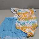 GRACE KARIN Girls One Piece Swimsuits with Mesh Skirt Bathing Suit Swimwear 14Y