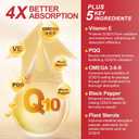 DRFOSTER CoQ10 400mg Softgels, PQQ, MCT & Omega 3-6-9, 120 Days Supply