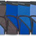 Fruit of the Loom mens Underwear Briefs, Tag Free & Moisture Wicking, Assorted Color Multipacks (Large, 6 Pack - Assorted Stripe/Solids)