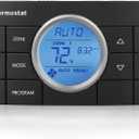Programmable RV Thermostat for Dometic AC Series 579, 595, 6308, 520, 5305, 6218XX, 6318XX, 6403XX, 5403XX | Multi-Zone Comfort Control Center 2 | OEM Replacement 3314082.000 | 4-Zone Control