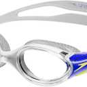 Speedo Unisex Kids Swim Goggles Biofuse 2.0 Junior (One Size, Clear/True Cobalt/Lemon Drizzle)