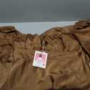 Realtix Elegant Satin Off The Shoulder Ruched Backless Maxi Dress for Women Strapless Tube Sleeveless Bridesmaid Dresses (Large, Brown)