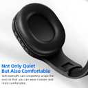 Rechargeable and Portable Personal FM Radio Headphones with Best Reception, Wireless Headset Radio Ear Muffs for Jogging, Mowing, Cycling, Meeting FM Receiver