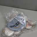 Clear Plastic Discs Ornaments 3 Inch Clear Christmas Ornaments Balls 12 Pack Plastic Christmas Ball Ornaments for DIY Crafts, Flat Fillable Hanging Photo Ornament Bauble Gift for Mom Dad Friends Kids