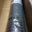 PURRUGS Easy Care Area Rug 4.5ft x 7ft, Non-Slip Washable Entryway Rug, Dog Door Mat, Stain Resistant Accent Rug for Hallway, Living Room, Bedroom and Mudroom, Charcoal