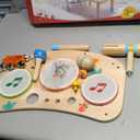 OATHX Kids Drum Set - 11 in 1 Musical Instruments for Toddlers Baby Preschool Educational Musical Toys, Montessori Toys for Kids Ages 1-6