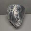 Aspen Creative 33053, Hardback Empire Transitional Spider Lamp Shade, Mushroom Pleated Dark Green, 7" Top x 13" Bottom x 10" Slant