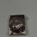 Clip in Bangs  100% Real Human Hair Fringe with Temples, Light Auburn Brown French Bangs Hair Clip Hairpiece for Women, Natural Look, Easy Trim & Secure BB Clips for Daily Wear