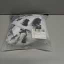 WDIRARA Women's Plus Size Tie Dye Ruffle One Piece Swimsuit Monokini Swimwear (White, XXL)