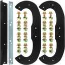 1687806 Paddle Kit with 1752660AYP Scraper Blade Replaces 1687489, 1687489YP, 1739727, 1687628YP, 1752606, 1752606YP for Murray Snapper 7522ES, SS822E, 1022, 1022E Snowblower