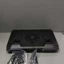 llano V10 Gaming Laptop Cooling Pad, RGB Laptop Cooler Stand with Powerful 4.72 Inch External Turbo Cooling Fan, Fast Cooling Computer 13-17.3in, Button Control, 3 Adjustable Stand, 4-Port USB C&A