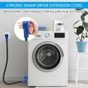 Kanayu 6.6 FT 4 Prong Dryer/EV Extension Cord 30 Amp NEMA 14-30P to 14-30R for Level 2 EV Charging and Dryer Power Flexible Cable STW 10 Gauge Cord with Grip Handle ETL Listed (Blue and Black)
