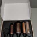 5-in-1 Hot Air Styler Wrap, High-Speed Hair Dryer Brush Blow Dryer with 2 Auto Wrap Curlers for Curling, Straightening, Volumizing, Fast Drying & Frizz-Free Styling for All Hair Types