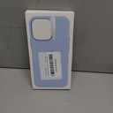 Apple iPhone 15 Pro Silicone Case with MagSafe: Lightweight Phone Case, Wireless Charging Compatible, Smooth Matte Finish; Winter Blu