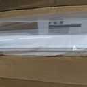 Taplzmg 1" Cordless Mini Blinds 26" W x 36" H, White Vinyl Blinds, Horizontal Light Filtering, Window Blinds for Indoor Windows, Office, Kitchen, Bathroom and Living Room.