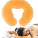 Dioche Silicone Face Cushion for Massage Table, Gel Face Pad, Soft Massage Face Relax Pillow, Silicone SPA Beauty Salon Skin Care Head Cushion Pad
