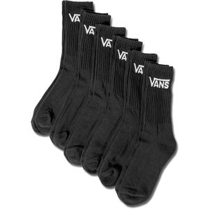 Vans Unisex Classic Crew Socks (3-Pack) | Casual Men's & Women's Everyday Socks, Soft & Stretchy Fabric, Great for High-Top Shoes
