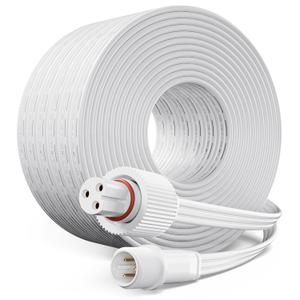 16FT Extension Cable for Govee Permanent Outdoor Lights 2, Elite, Pro, Waterproof Extension Cord for Govee H705A H705B H705C, H705D H705E H705F, H706A H706B H706C, H805A H805B H805C