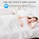 AmyHomie Cooling Blanket,90"x90"Queen Size,Summer Blankets with Double Sided Cold Effect, Arc-Chill Q-Max>0.5 Cool Fiber, Breathable Lightweight Blankets for Hot Sleepers Night Sweats