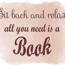 Children Sit Back and Relax Happiness Quote Wall Decal Decoration Book Lovers Life Quote Fun Reading Quotes Lasts Years and Easily Removable - Size: 40 in(W) x 28 in(H)