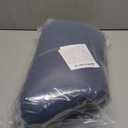 Outdoor Chair Cushions Set of 2, Patio Chair Cushions with Ties, 19x19+5 Tufted Outdoor Seat Cushions, Waterproof Patio Furniture Cushions, Outdoor Dining Chair Pads, Navy