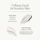 Tata Harper 5 Min Facial Sets, For Normal & Sensitive Skin, Best Selling Skincare Sets, Luxury Skin Care (Superkind, Off White)