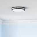 12Inch 3800LM Flush Mount LED Ceiling Light Fixtures, 36W, Black, Dimmable, Color Temperature Changeable, Suitable for Kitchen, Bathroom, Bedroom, Living Room, Dining Room