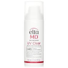 EltaMD UV Clear Face Sunscreen SPF 46, Oil Free Sunscreen with Zinc Oxide, Dermatologist Recommended, 0.5 oz, EXP 2023/02