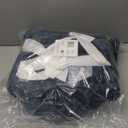 UGG Nita Twin/Twin XL Blanket Fleece Fluffy Reversible Soft Fuzzy Bedding Cozy Big Plush Warm Oversized Blanket Machine Washable Bedroom Decor for Dorm or Bed, 60-inch x 90-inch, Navy Blue