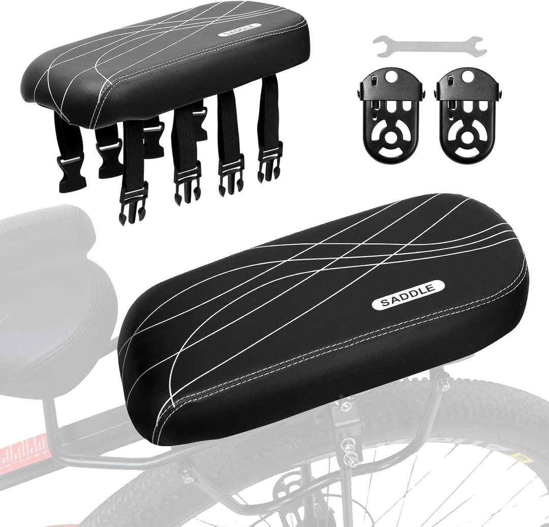 Bicycle Manned Cushion Bike Rear Seat Child Bike Seat Bike Back Shelf Seat Cushion Bike Rear Cushion Bike Rear Saddle Mountain Bike Carrier Children Back Seat