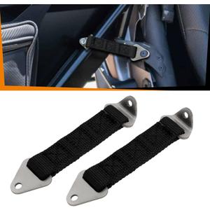 Motorparty Door Limiting Straps for Can Am Maverick X3 2017-2022 Updated Heavy Duty Strong Auto Nylon Replacement Check Limiter Strap (2PCS)