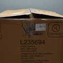 Signature Design by Ashley Dreward Casual 25 Inch Paper Table Lamp, Smoky Brown Finish