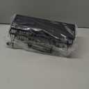 Moforoco Extra Large Sponge Holder for Kitchen Sink Organizer Caddy, Dish Brush Scrubber Holder,Stainless Steel Sink Box Utensil Holder,Soap Dispenser Set Tray Counter Accessories & Storage Rack (Black)