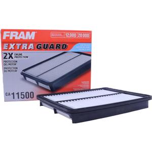 FRAM Extra Guard CA11500 Replacement Engine Air Filter for Select Hyundai Santa Fe and Kia Sorento Models, Provides Up to 12 Months or 12,000 Miles Filter Protection