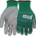 MUD Smart, Polyurethane Coating, Abrasion Resistance, Breathable, Touchscreen Compatible, Cucumber, Large (028C/L)