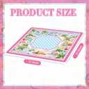 Seenelling Mahjong Mat Non-Slip Neoprene Mat 31.5", Palm Tree, 32 x 32 inches