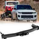 HEKA Class III Trailer Hitch 2-Inch Receiver Fit for 2021-2026 Jeep Grand Cherokee L 3-Row Tow RVing Motor Bike Boat Cargo