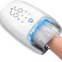 KNQZE Cooling Hand Massager with Kneading Rollers & Compression - Arthritis Pain Relief, Carpal Tunnel Therapy, Portable Design for Office/Home Use, FSA/HSA Eiligible, Gifts for Women Men