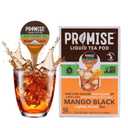 Promise Tea by Java House - Cold-Brewed Tea Concentrate Pods - Ethically Sourced - Mango Black Lightly Sweet Tea - Pack of 12 (64.8 Fl Oz (Pack of 1))
