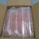 SUREHOME Pink Champagne Flutes Plastic Champagne Glasses Disposable Mimosa Glasses 40 Pack 5 Oz Acrylic Stemware Cocktail Cups Bulk for Valentines Wedding Toasting Engagement Party Supplies